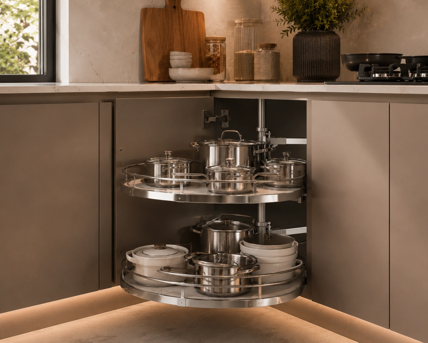 Carousel Corner Unit