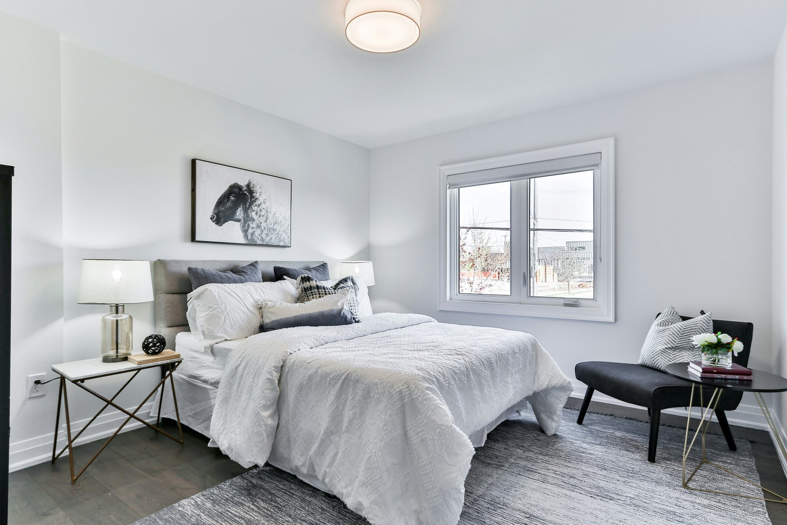 Minimal Wooden Bed