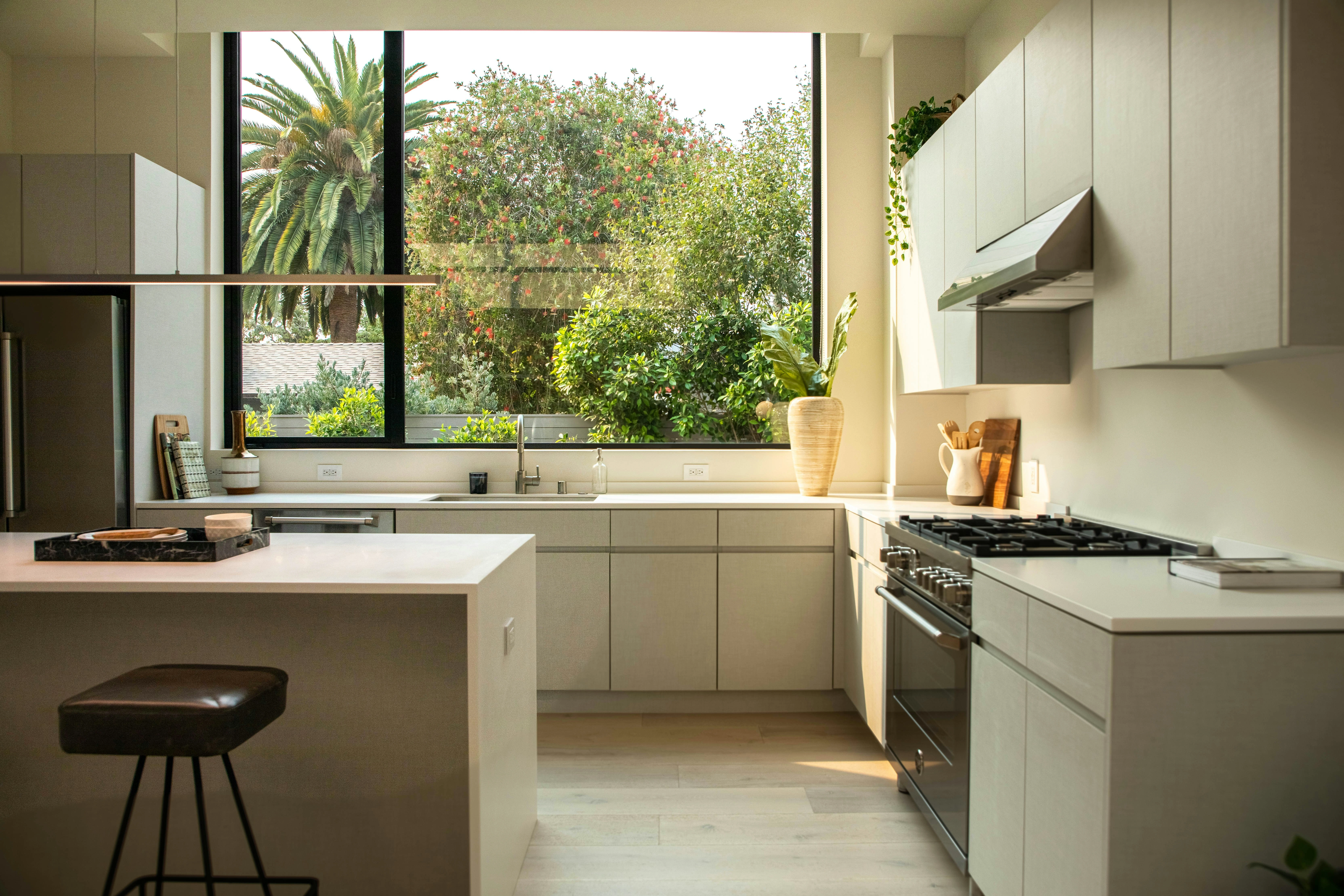 L-Shaped Modular Kitchen Design