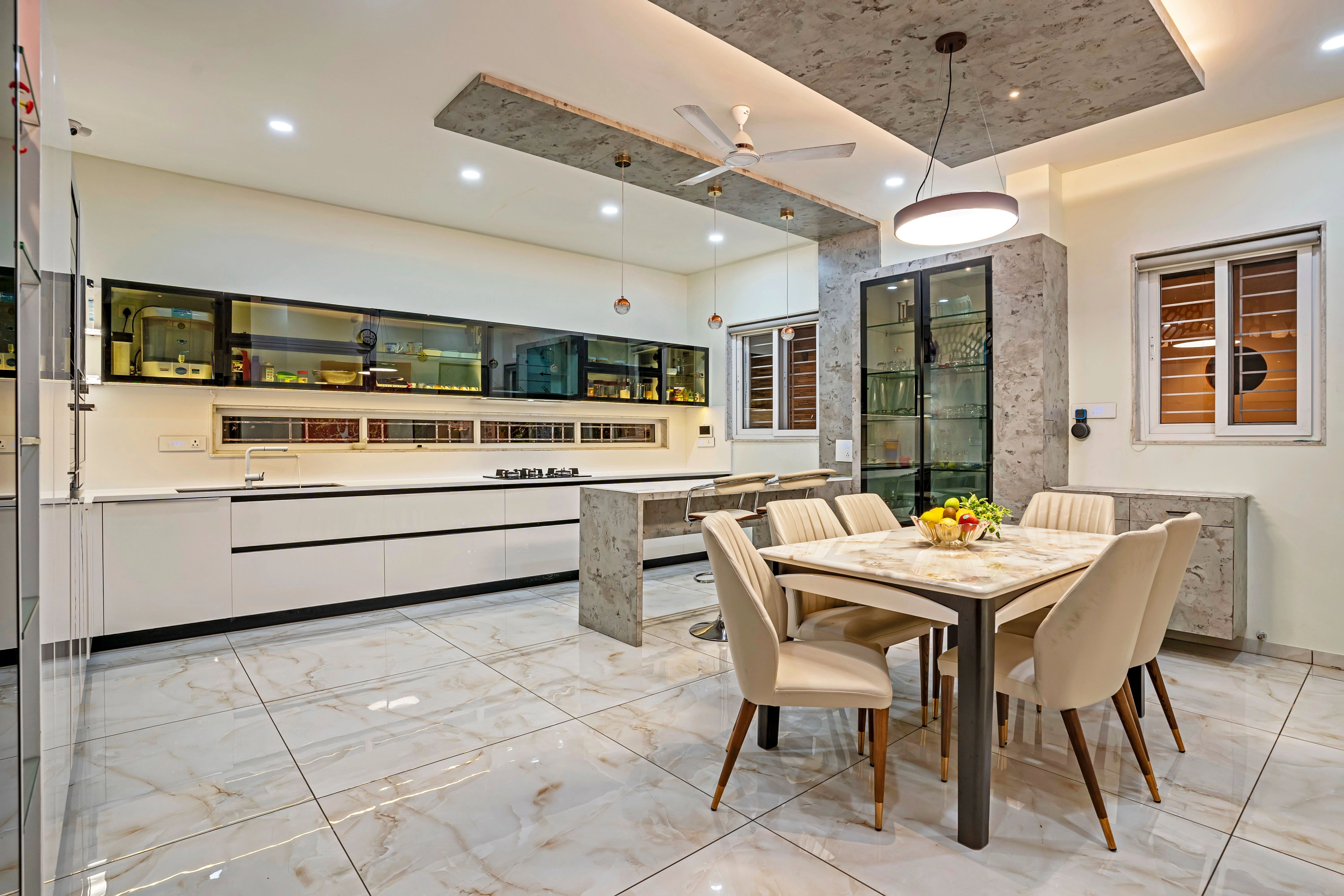 Straight Modular Kitchen Design